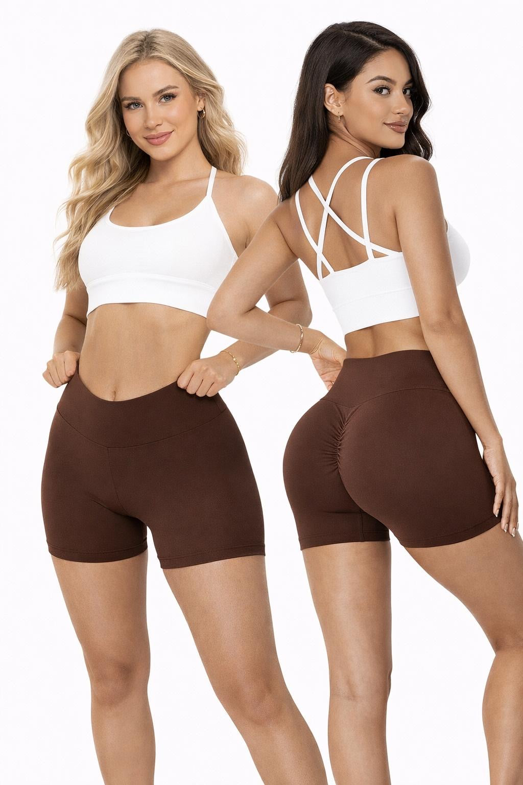 Pink Velocity -  Short taille haute