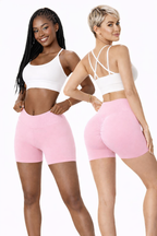 Pink Velocity -  Short taille haute