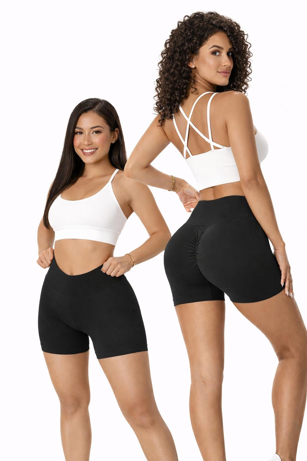 Pink Velocity -  Short taille haute