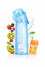 Pink Velocity- Gourde aromatisante “Air” 0,8 L – Paille anti-fuite + 1 dosette de saveur Mystère